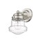 Z-Lite Vaughn 1 Light Wall Sconce, Brushed Nickel And Clear Seedy 736-1S-BN - alternate 4